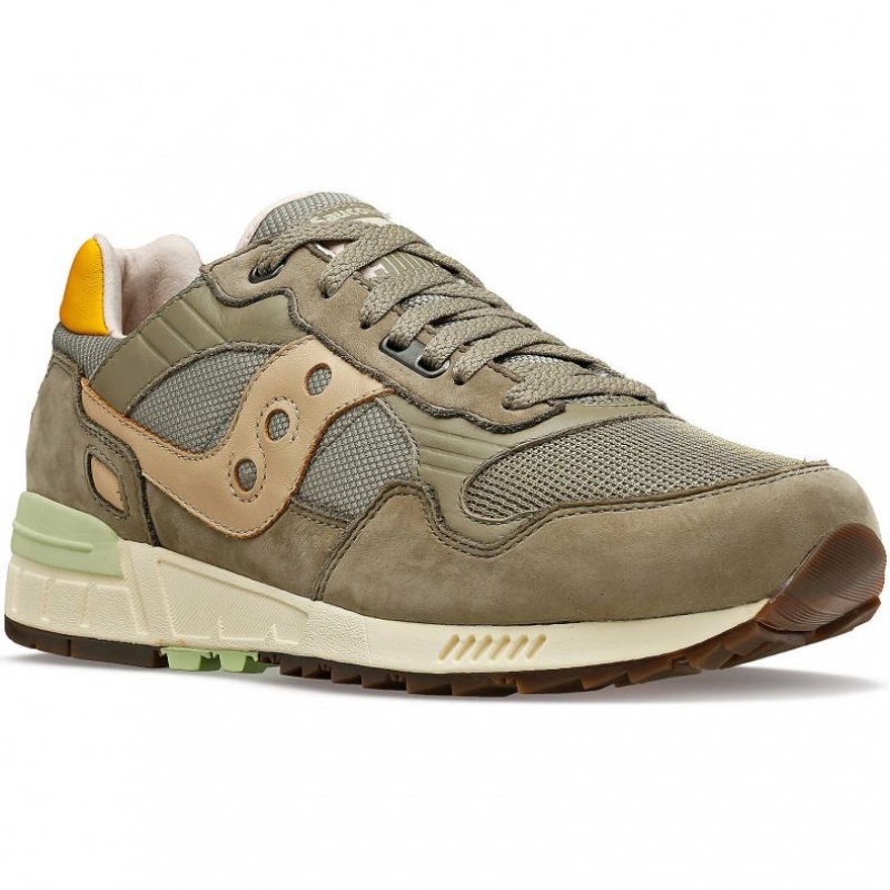 Saucony Shadow 5000 Premium Men's Sneakers Olive | CANADA WADYNPH