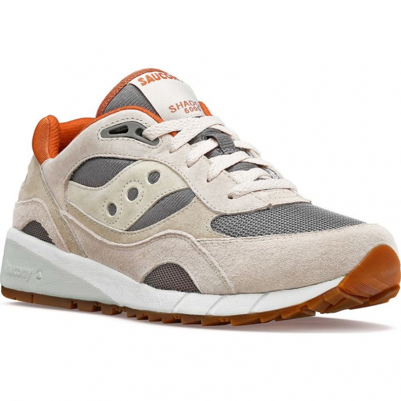 Saucony Shadow 6000 Men's Sneakers Beige / Grey | CANADA NGUSEFQ