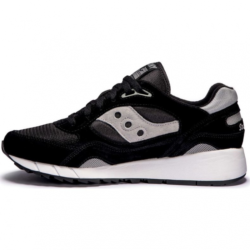 Saucony Shadow 6000 Men's Sneakers Black / Silver | CANADA FNKWCAZ