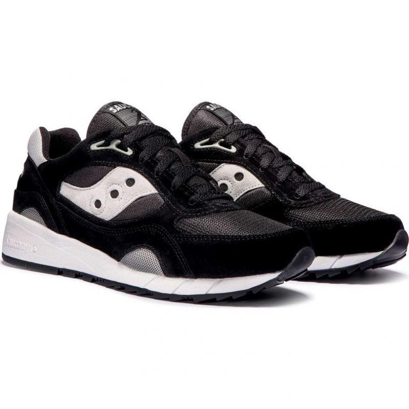 Saucony Shadow 6000 Men's Sneakers Black / Silver | CANADA FNKWCAZ