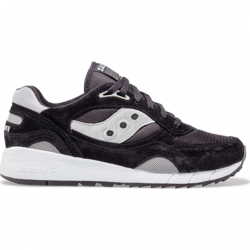 Saucony Shadow 6000 Men\'s Sneakers Black / Silver | CANADA FNKWCAZ