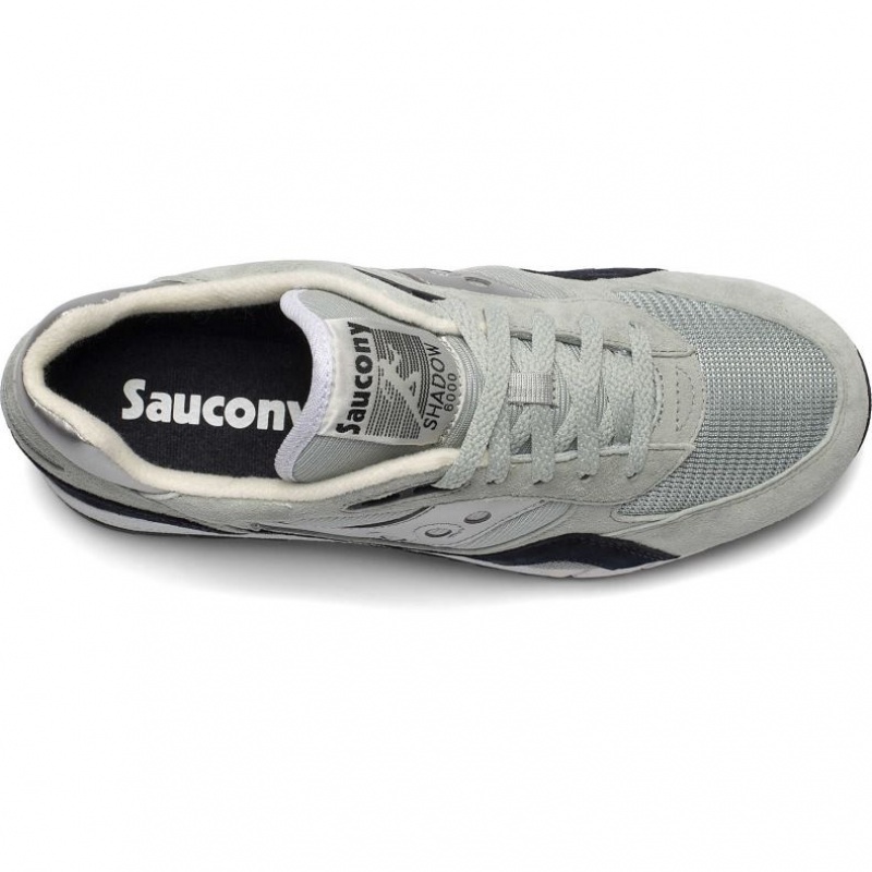 Saucony Shadow 6000 Men's Sneakers Grey / Silver | CANADA JYTWHPK