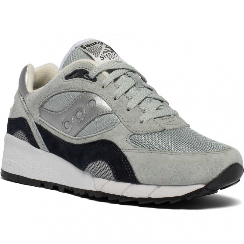 Saucony Shadow 6000 Men's Sneakers Grey / Silver | CANADA JYTWHPK