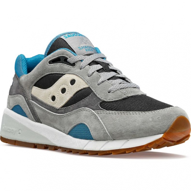 Saucony Shadow 6000 Women's Sneakers Grey / Black | CANADA UGCBDKV