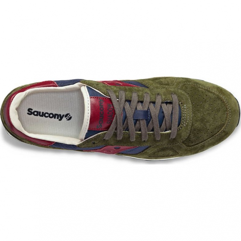 Saucony Shadow Original Premium Men's Sneakers Olive | CANADA LSERCGV