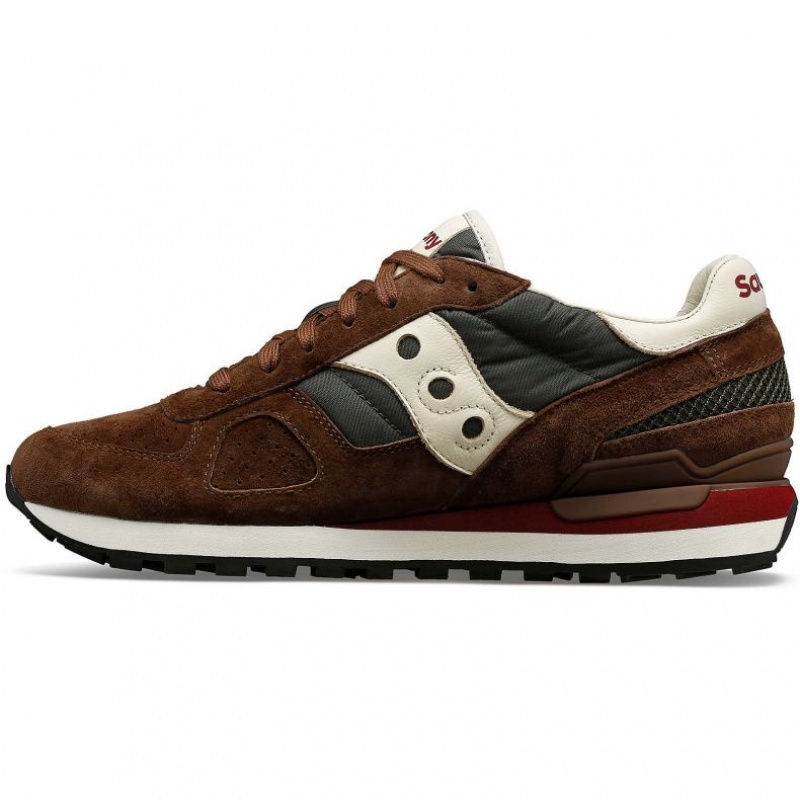 Saucony Shadow Original Premium Men's Sneakers Brown | CANADA DQUOGSJ