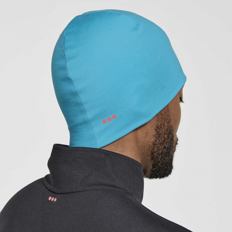 Saucony Solstice Men's Beanie Turquoise | CANADA NOCSYHK