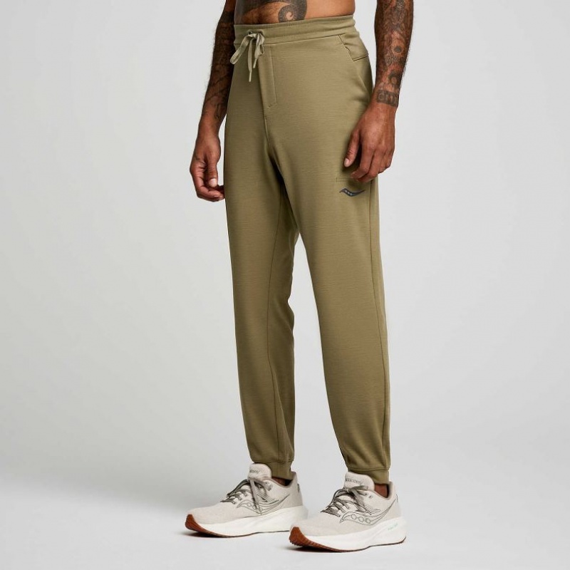 Saucony Solstice Men's Jogger Olive | CANADA THGBXAY