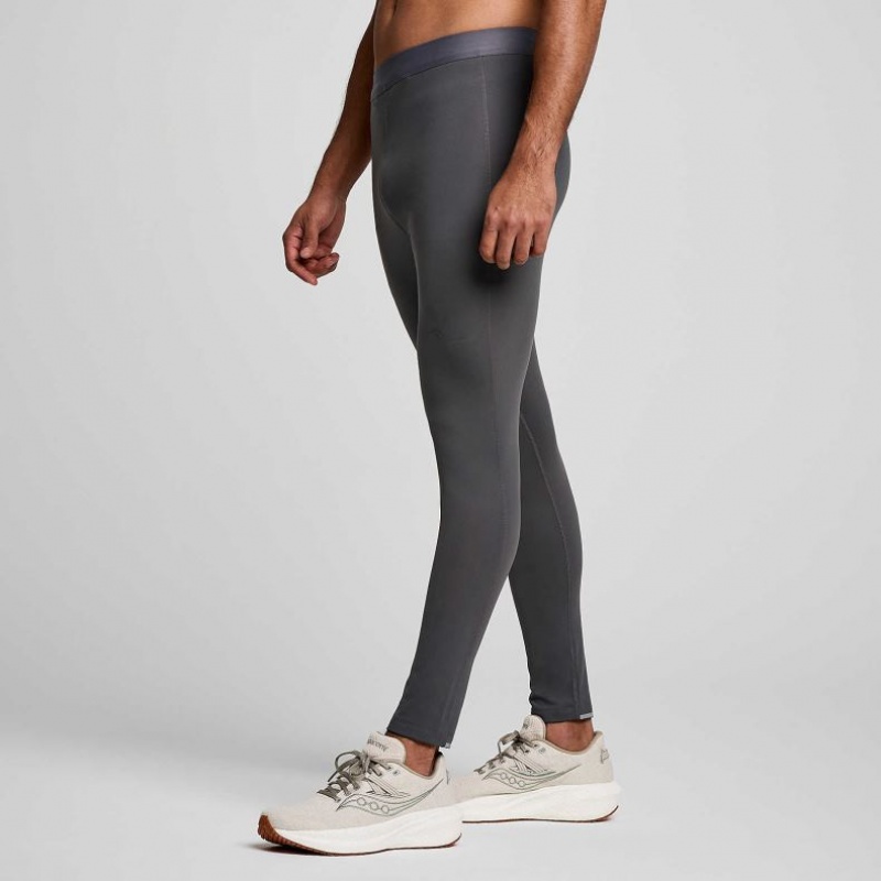 Saucony Solstice Men's Tight Grey | CANADA KCQIRWU