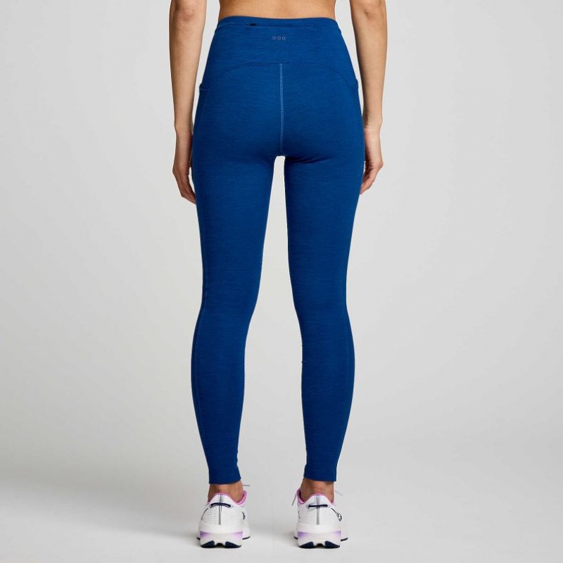 Saucony Solstice Women's Tight Indigo | CANADA IDXPNKY