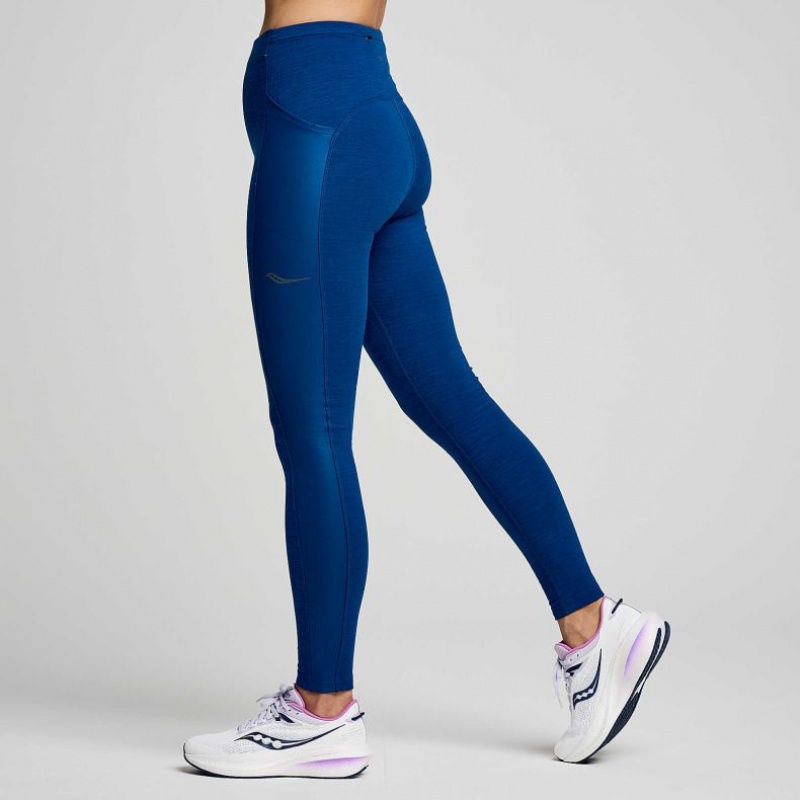 Saucony Solstice Women's Tight Indigo | CANADA IDXPNKY