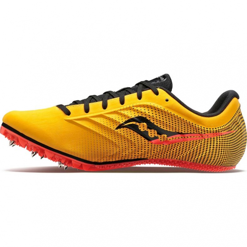 Saucony Spitfire 5 Men's Spikes Yellow | CANADA TINZWUX