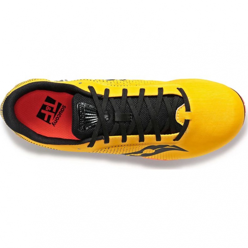 Saucony Spitfire 5 Men's Spikes Yellow | CANADA TINZWUX