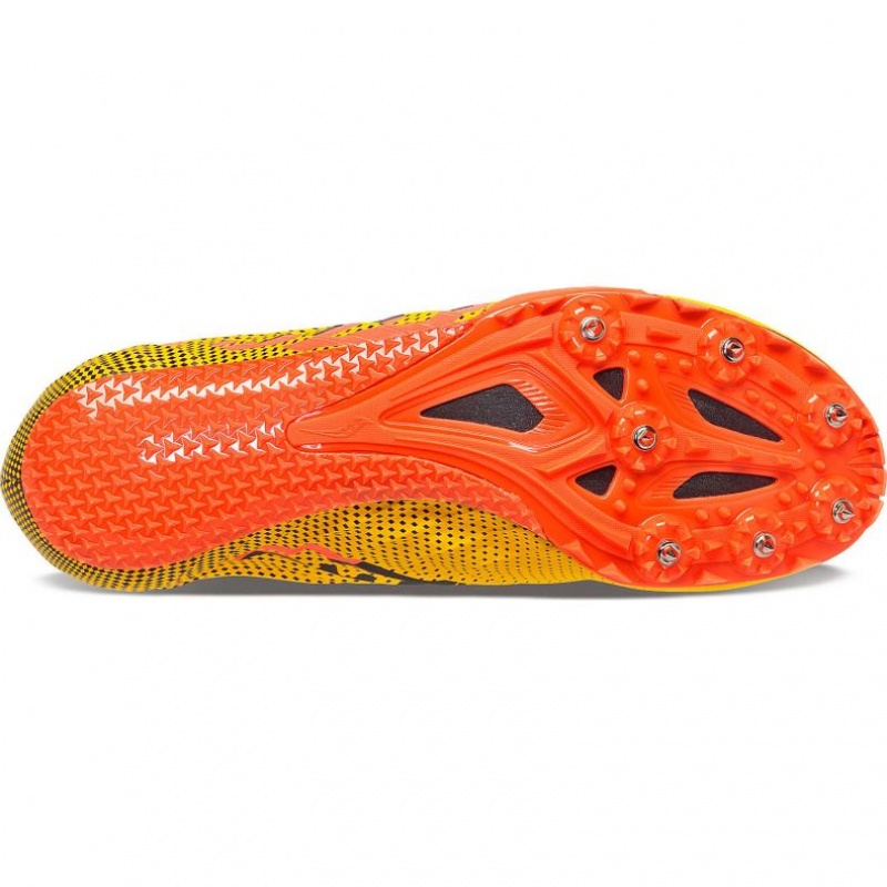 Saucony Spitfire 5 Men's Spikes Yellow | CANADA TINZWUX