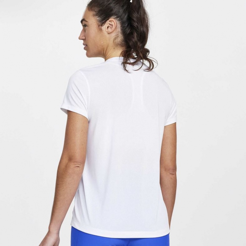 Saucony Stopwatch Short Sleeve Women's T-Shirt White | CANADA LMROWYT