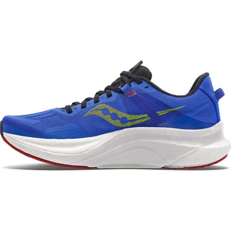 Saucony Tempus Men's Running Shoes Blue | CANADA QKJGMDL