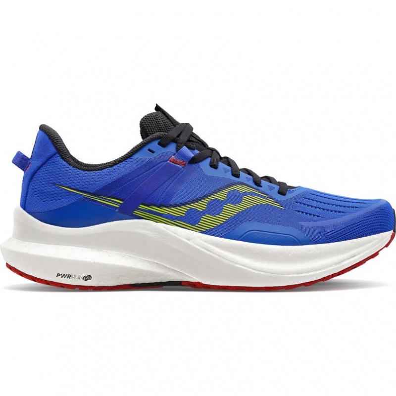 Saucony Tempus Men\'s Running Shoes Blue | CANADA QKJGMDL