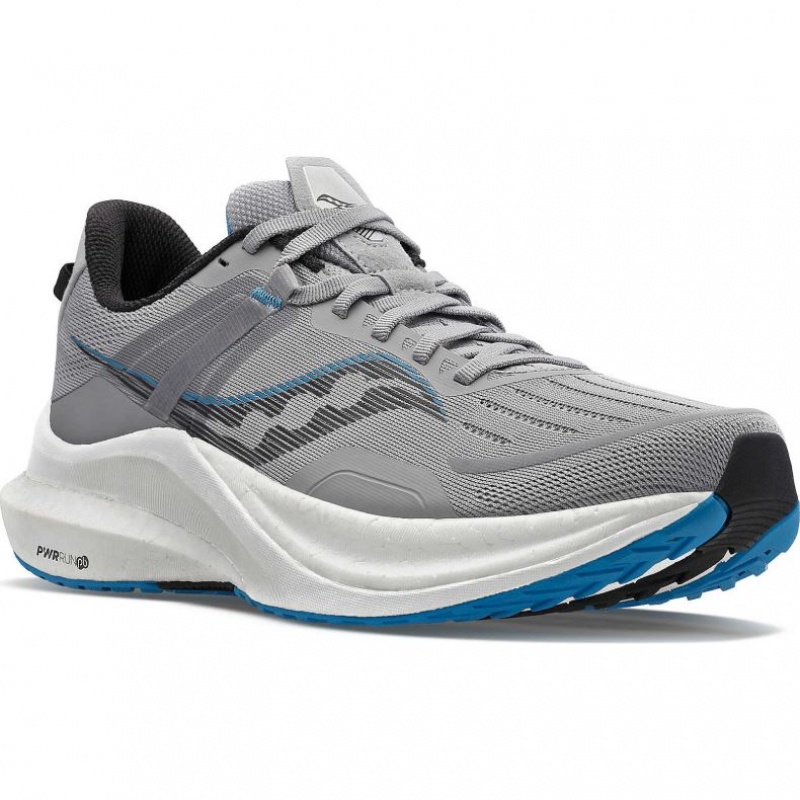 Saucony Tempus Men's Running Shoes Grey | CANADA VNJUFSI