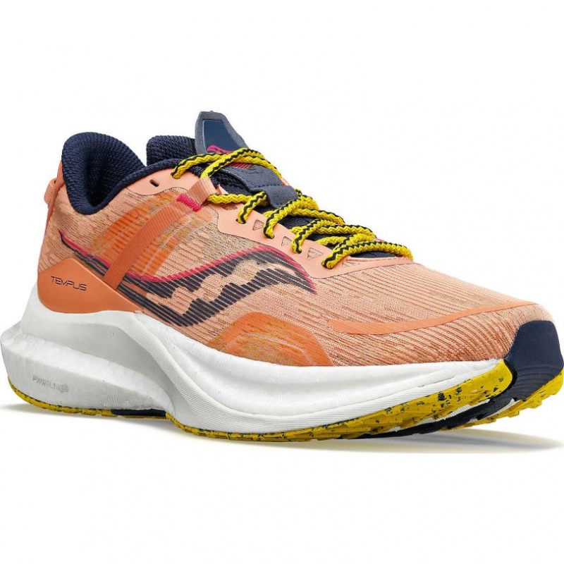 Saucony Tempus Men's Running Shoes Orange | CANADA VATCRFS