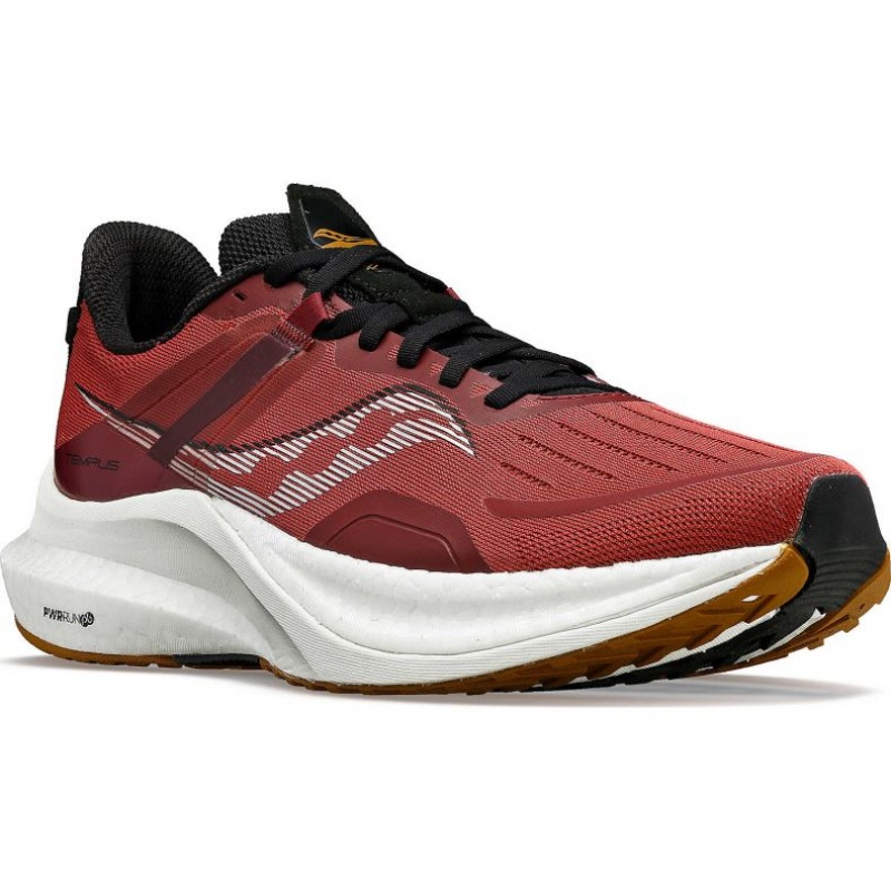 Saucony Tempus Men's Running Shoes Red | CANADA RPKALVD