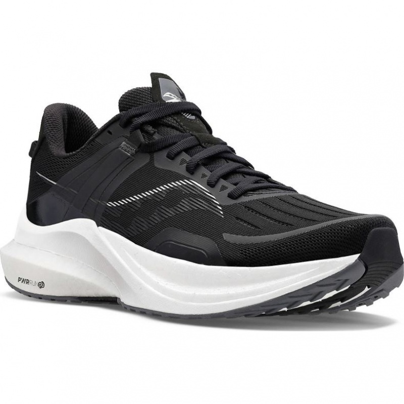 Saucony Tempus Men's Wide Running Shoes Black | CANADA FSRDBQE