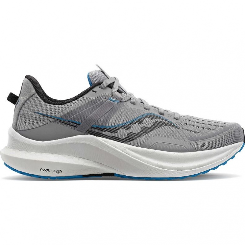 Saucony Tempus Men\'s Wide Running Shoes Grey | CANADA UVOARBF