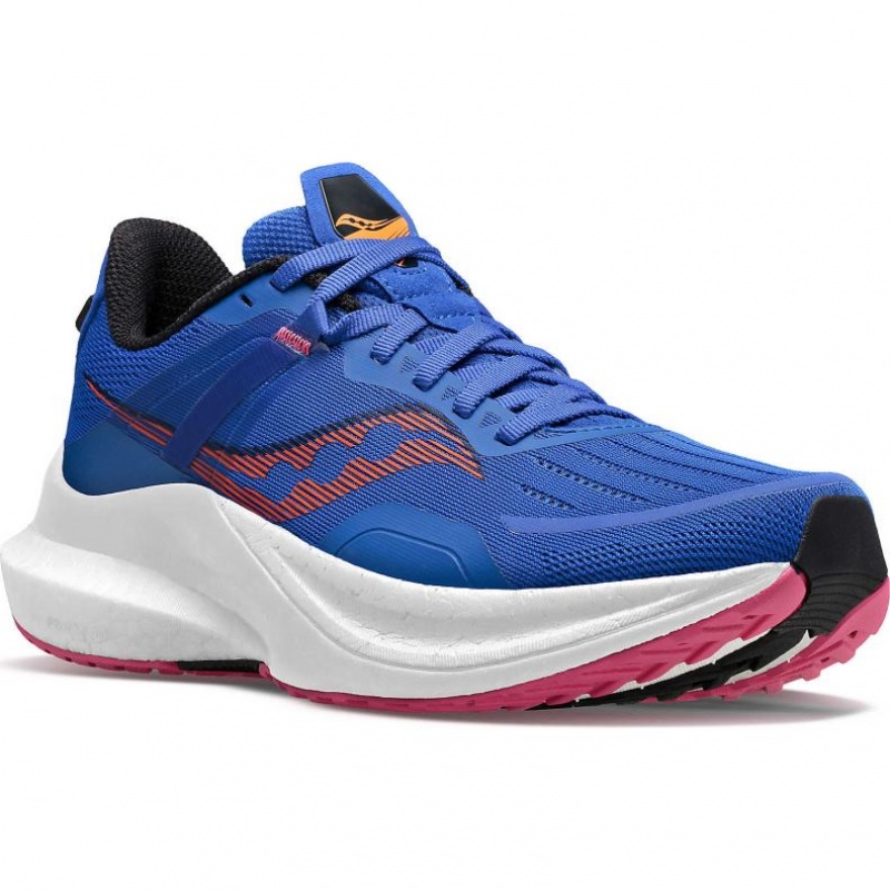 Saucony Tempus Women's Running Shoes Blue | CANADA GCWDUFR