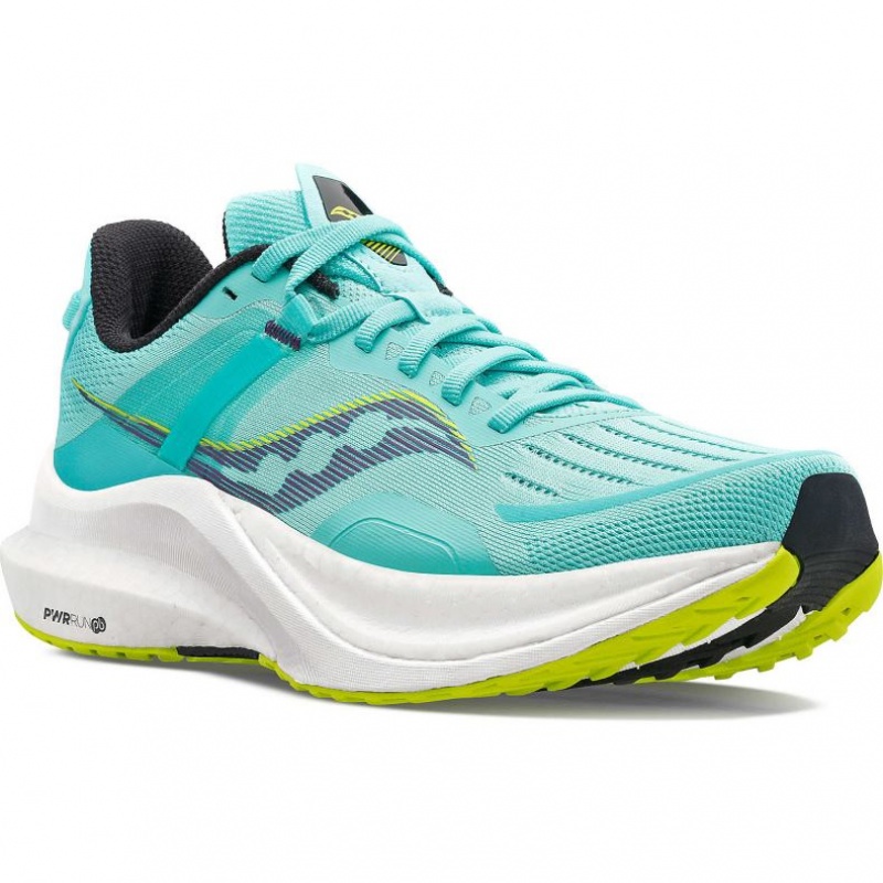 Saucony Tempus Women's Running Shoes Turquoise | CANADA XVHSYGO