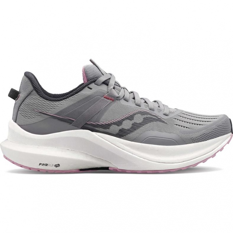 Saucony Tempus Women\'s Wide Running Shoes Grey | CANADA OFKASWV