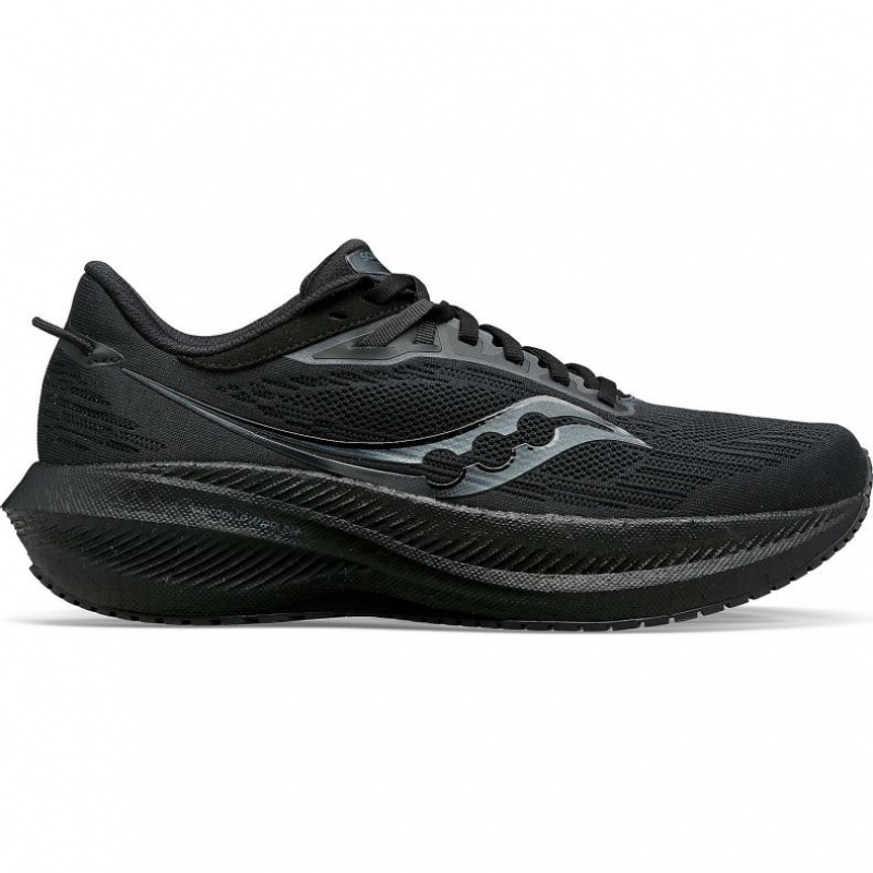 Saucony Triumph 21 Men\'s Running Shoes Black | CANADA QYASLNB