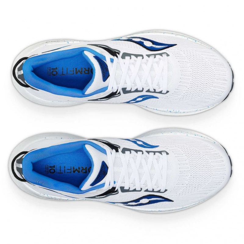 Saucony Triumph 21 Men's Running Shoes White | CANADA RAEPYBU