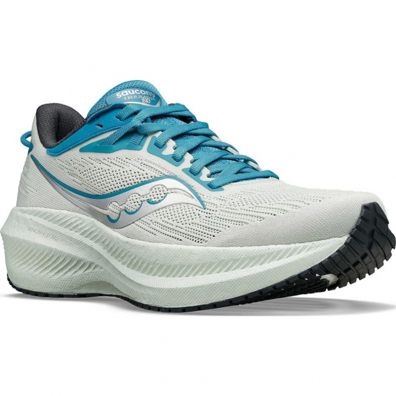 Saucony Triumph 21 Women's Running Shoes White | CANADA CDZJVKR