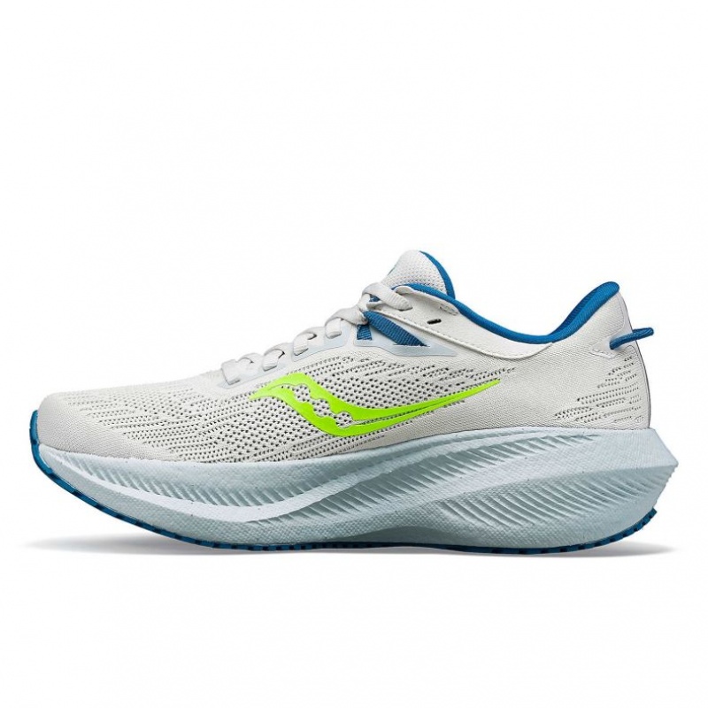 Saucony Triumph 21 Women's Running Shoes White | CANADA XRWVZMA