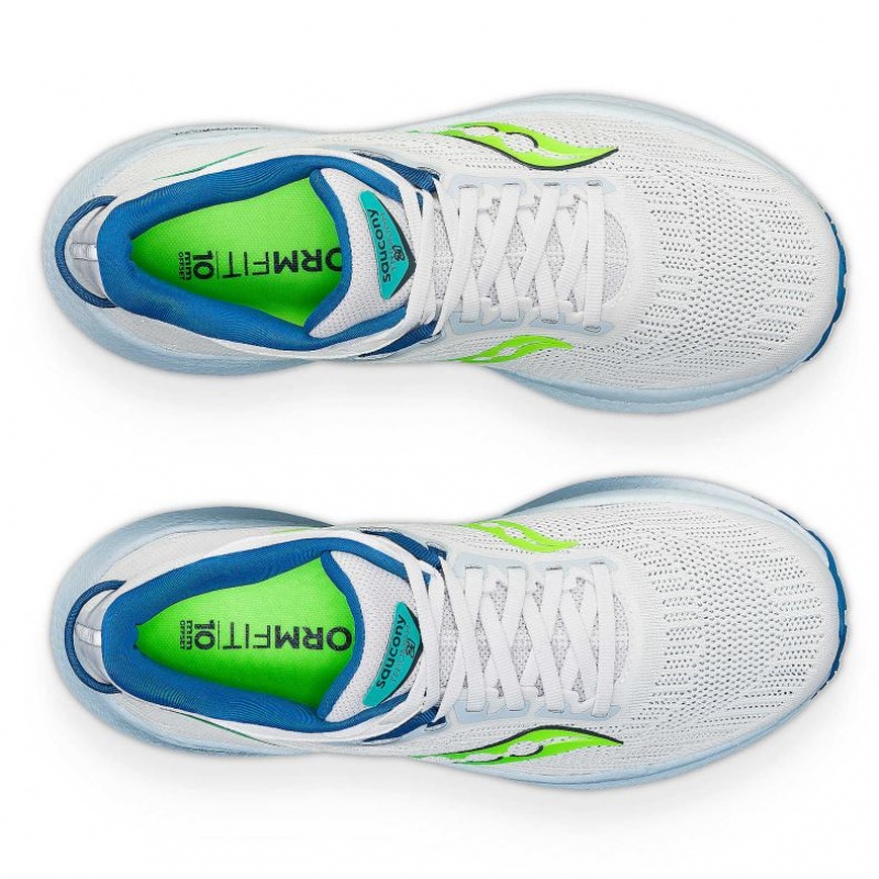 Saucony Triumph 21 Women's Running Shoes White | CANADA XRWVZMA