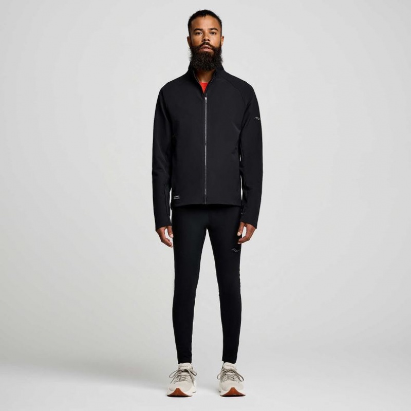 Saucony Triumph Men's Jacket Black | CANADA CVYBJGR