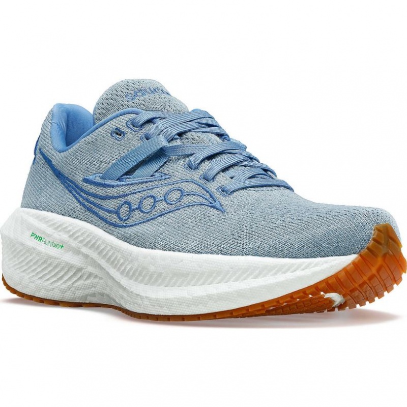 Saucony Triumph RFG Women's Running Shoes Blue | CANADA QNJYAGP