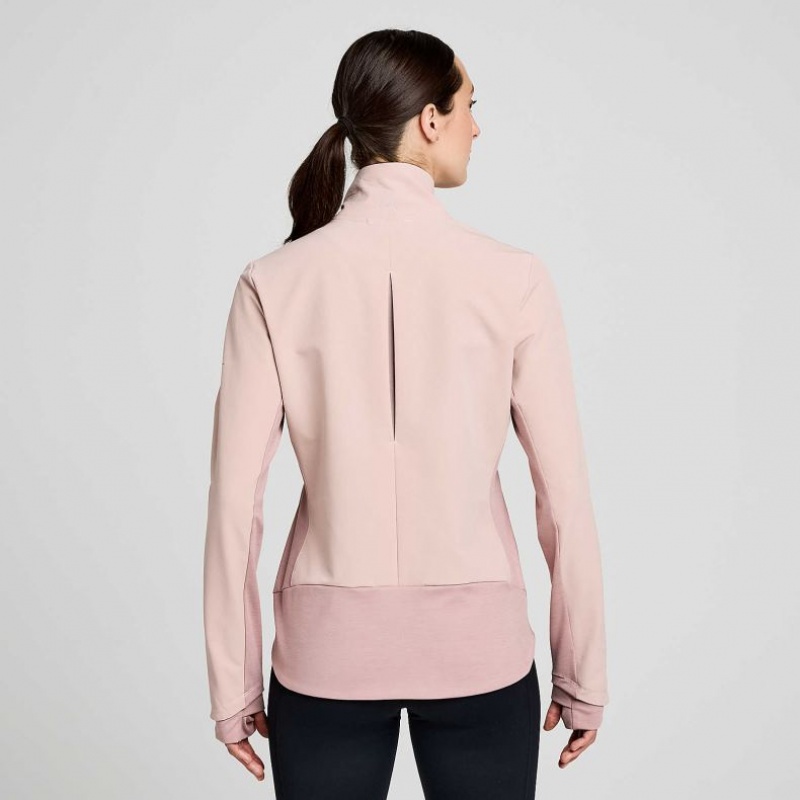 Saucony Triumph Women's Jacket Pink | CANADA QJLBONR