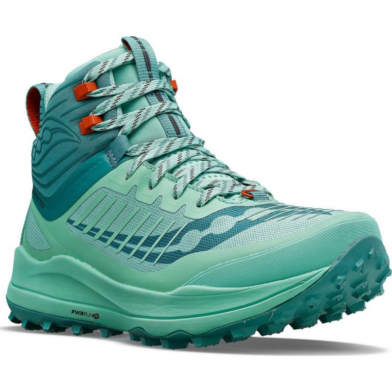 Saucony Ultra Ridge GTX Women's Trail Running Shoes Turquoise | CANADA CLMKUAZ