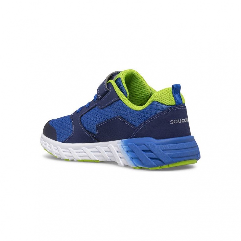 Saucony Wind 2.0 A/C Big Kids' Sneakers Blue | CANADA BNLOIHP