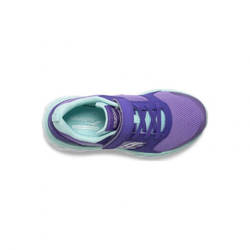 Saucony Wind 2.0 A/C Big Kids' Sneakers Purple | CANADA QTYXVAU