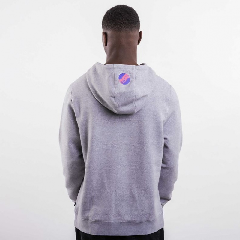 Saucony X Frank Cooke Rested Men's Hoodie Light Grey | CANADA VZTCPLM