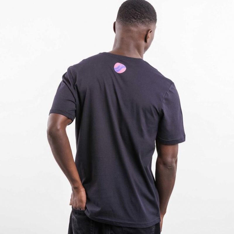 Saucony X Frank Cooke Rested Men's T-Shirt Black | CANADA UCSVAYJ