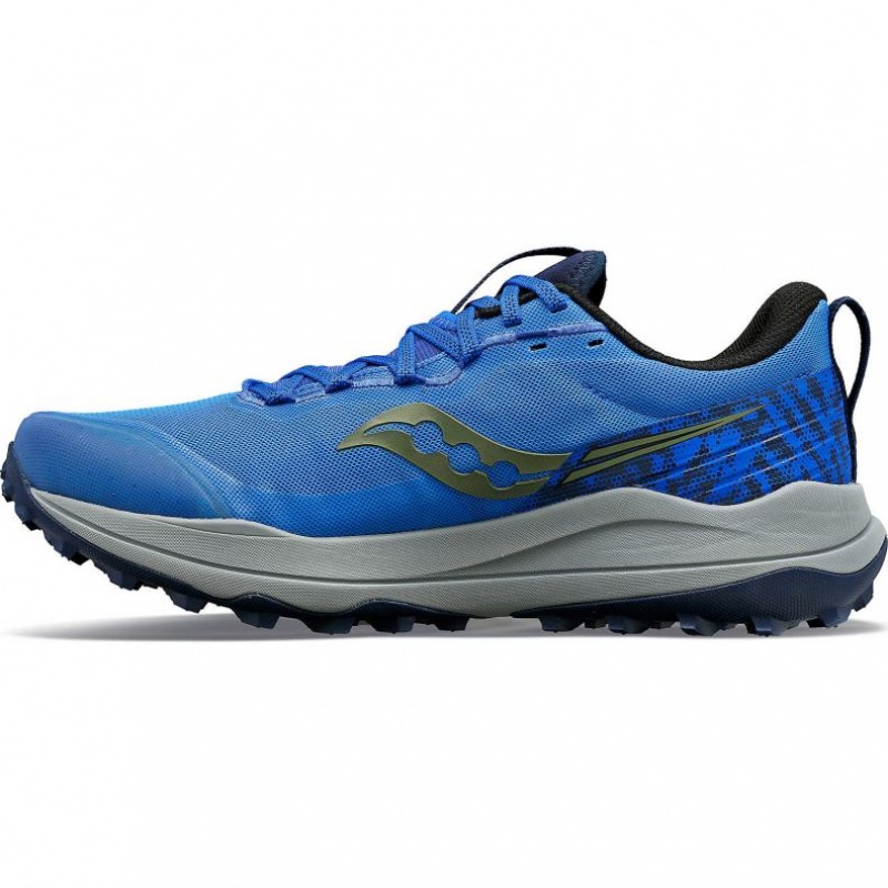 Saucony Xodus Ultra 2 Men's Trail Running Shoes Blue | CANADA ZNEYXGJ