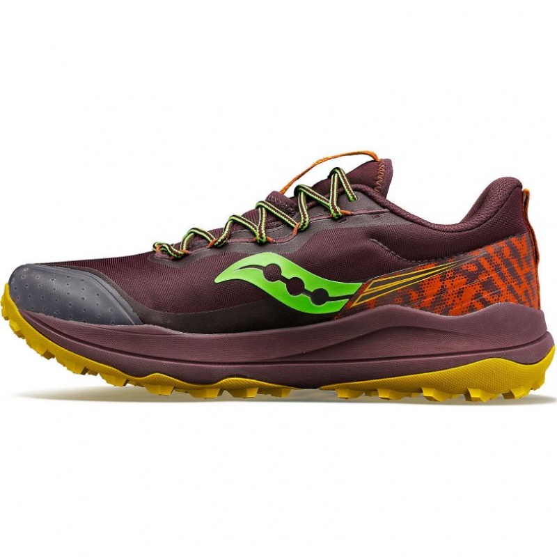 Saucony Xodus Ultra 2 Men's Trail Running Shoes Burgundy | CANADA UJPKYCD